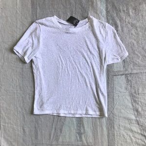 Abercrombie and Fitch White T-Shirt